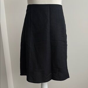 NWOT LOFT A-Line Black Women's Skirt Size 10